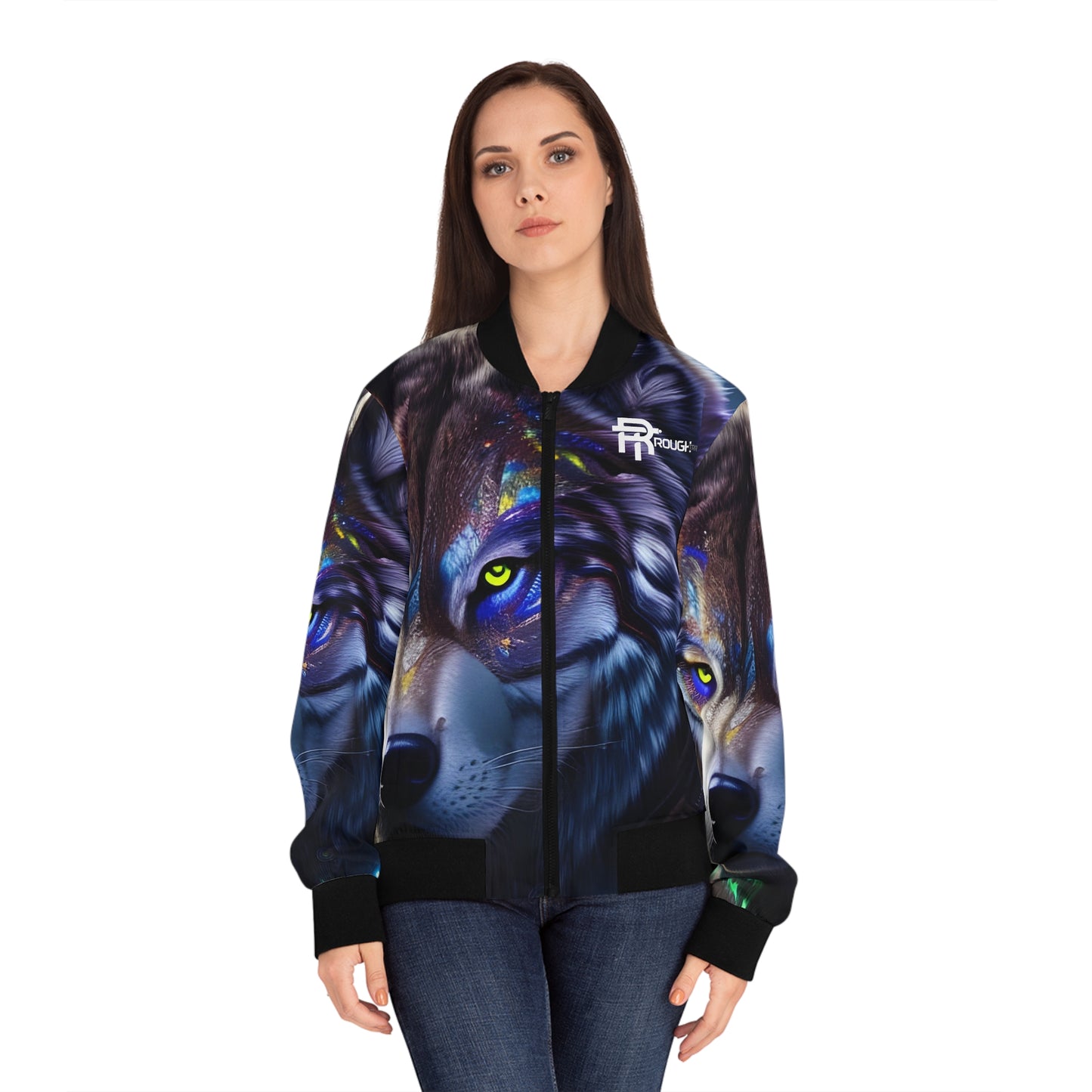 Rough Trail Women Bomber Jacket 1 (Wolf & Lion Collection)