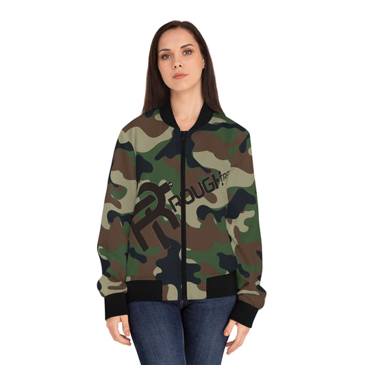 Rough Trail Women Bomber Jacket (Army Collection)