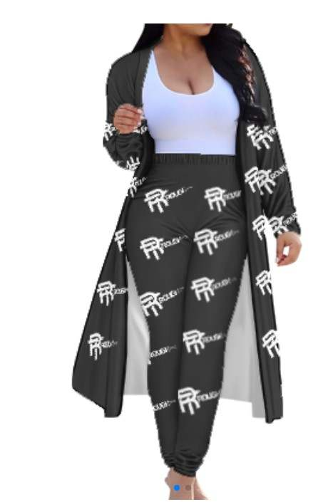 Rough Trail Two pieces Women suit (Black & White collection)