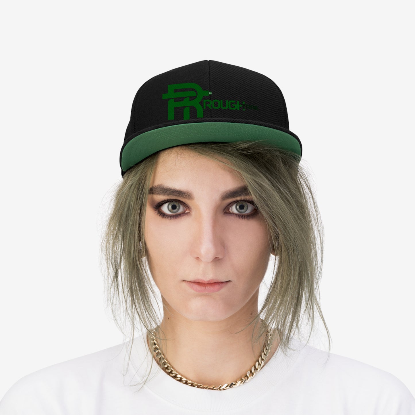 Rough Trail Hat Black & Green