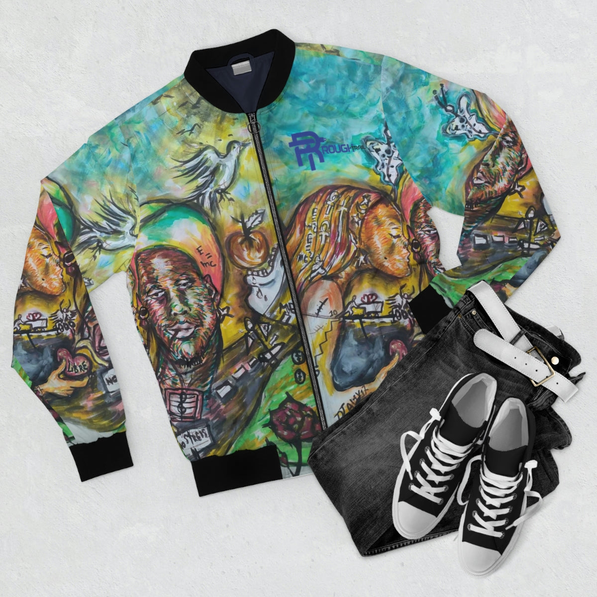 Rough Trail Bomber Jacket (Art Collection)