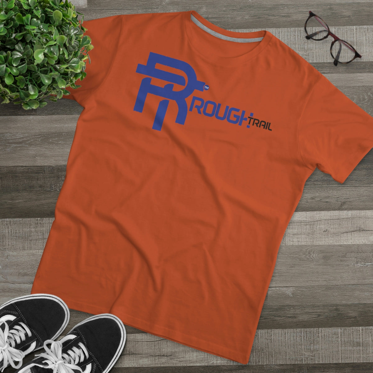 T shirt Rough Trail Brand 1 Orange