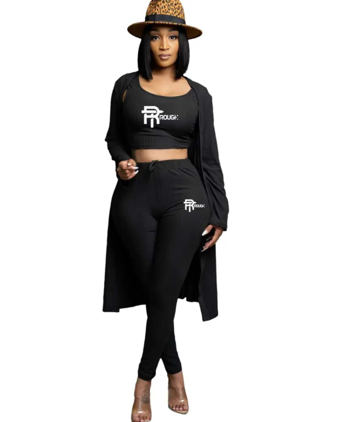 Rough Trail Women 3 pieces Crop Top suit