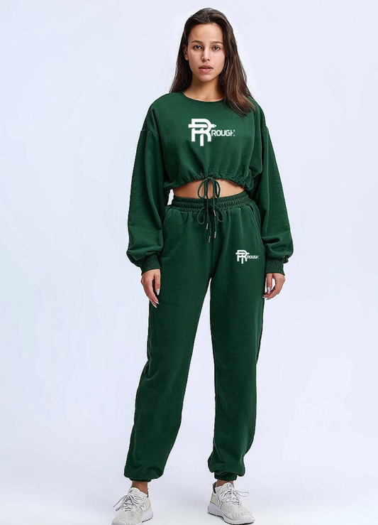 Rough Trail women crop top tracksuit